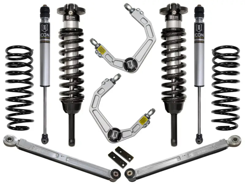 ICON 2010+ Toyota FJ/4Runner 0-3.5in Stage 3 Suspension System w/Billet Uca icok53063