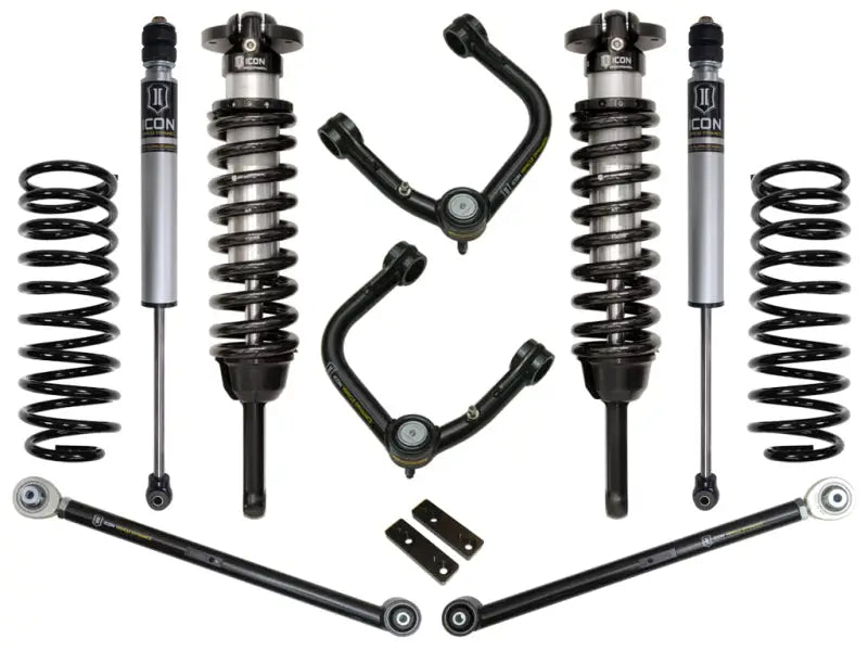 ICON 2010+ Toyota FJ/4Runner 0-3.5in Stage 3 Suspension System w/Tubular Uca icok53063t
