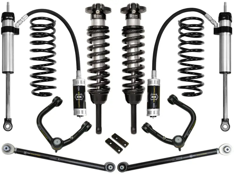 ICON 2010+ Toyota FJ/4Runner 0-3.5in Stage 4 Suspension System w/Tubular Uca icok53064t