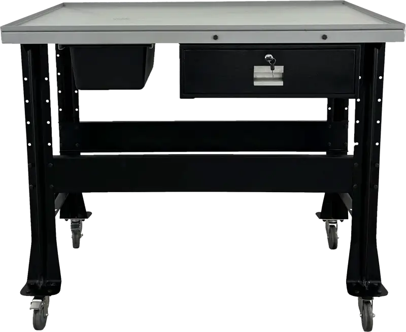 Ideal PTDT-1000-BLK Premium Tear Down Table 1 000 Lbs. Cap. (Xh-Tt) wps-27-1674