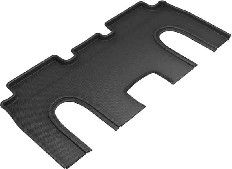 KAGU 3D MAXpider 2nd Row Black Floor Mat for 2016-2018 Tesla Model X 6-Seats with Console l1tl00821509