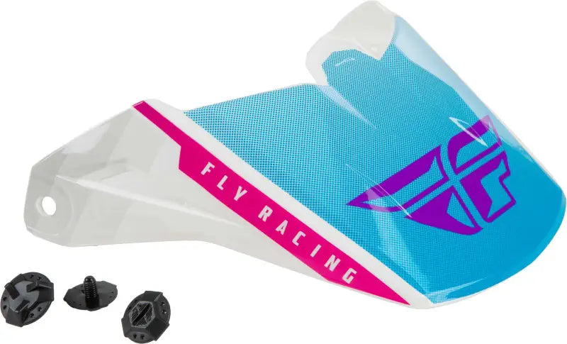Kinetic Drift Helmet Visor Pink/White/Blue wps-73-88205
