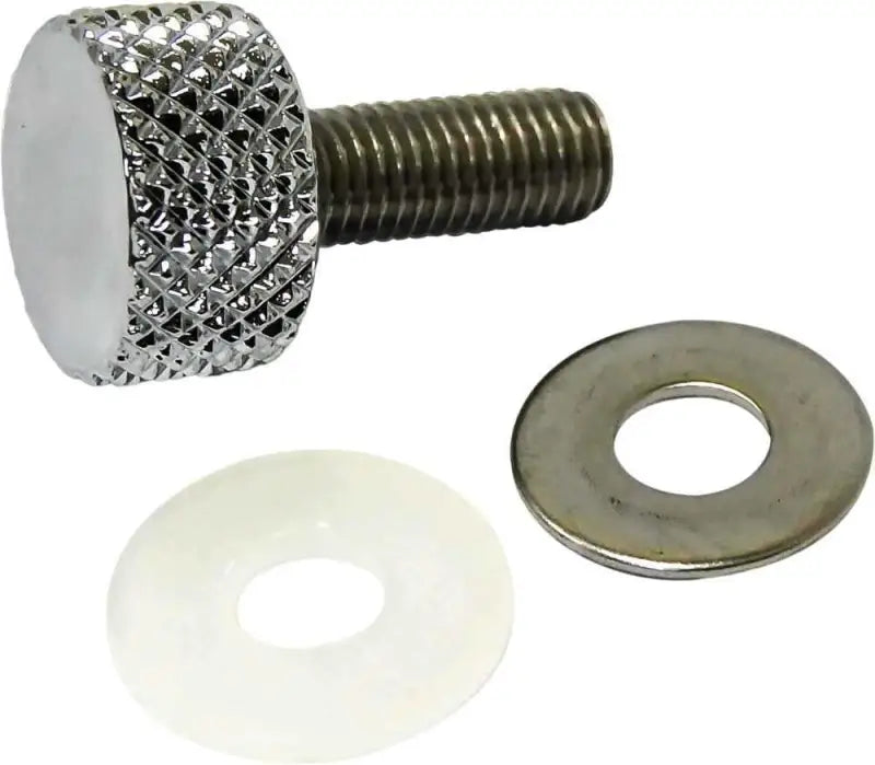 Knurled Seat Knob 1/4 28 Chrome wps-820-57006