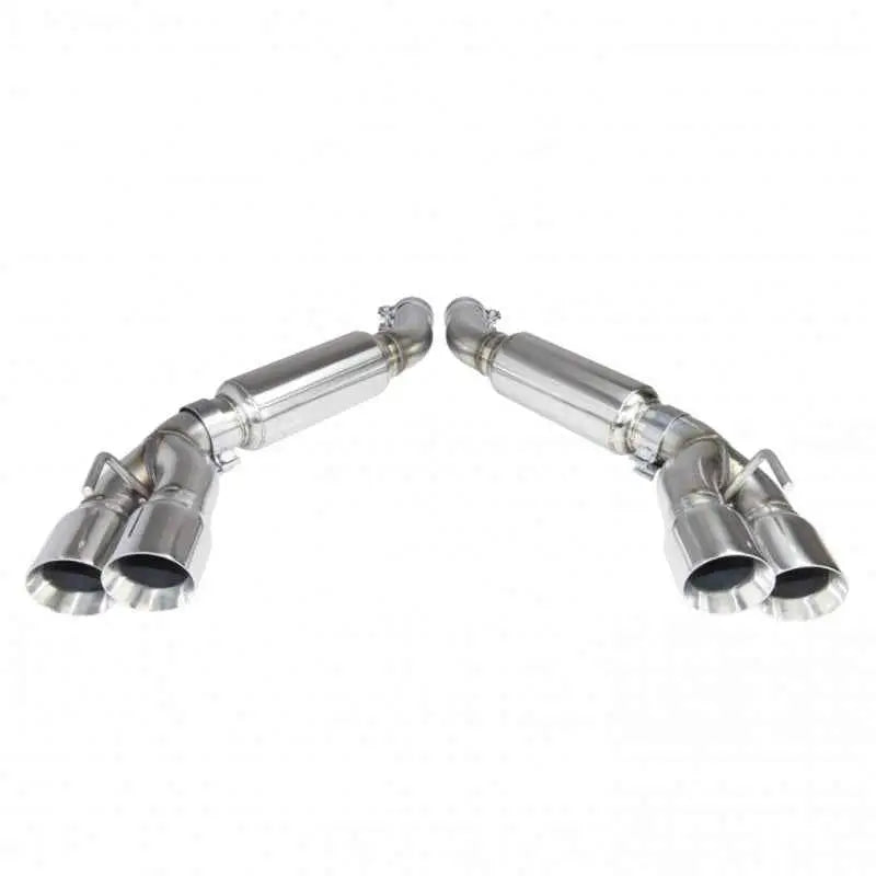 Kooks 2016 + Chevrolet Camaro SS 3in Axle Back Exhaust System w/ Mufflers and Polished Quad Tips 22606250