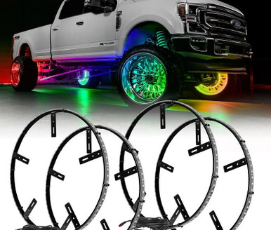 Ford Bronco / Bronco Sport LED Illuminated Wheel Rings - Dynamic Colorshift® by Oracle Lighting