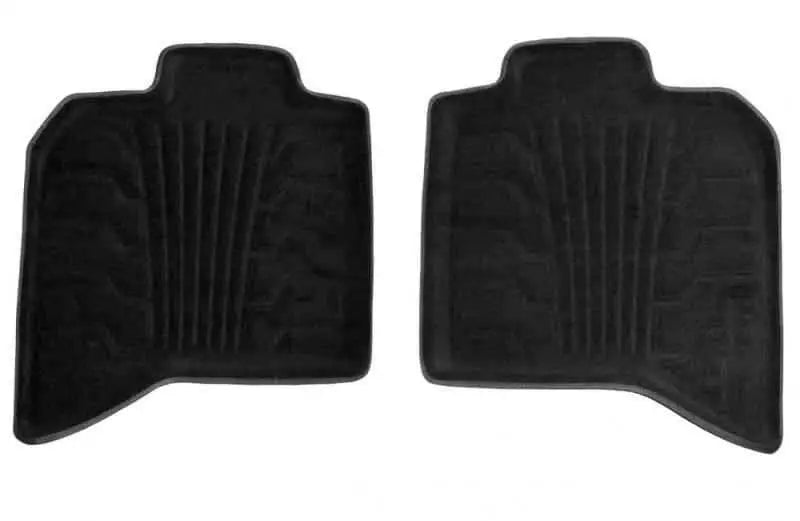 Lund 09-17 Dodge Ram 1500 Crew Cab Catch-It Carpet Rear Floor Liner - Black (2 Pc.) 783071-b