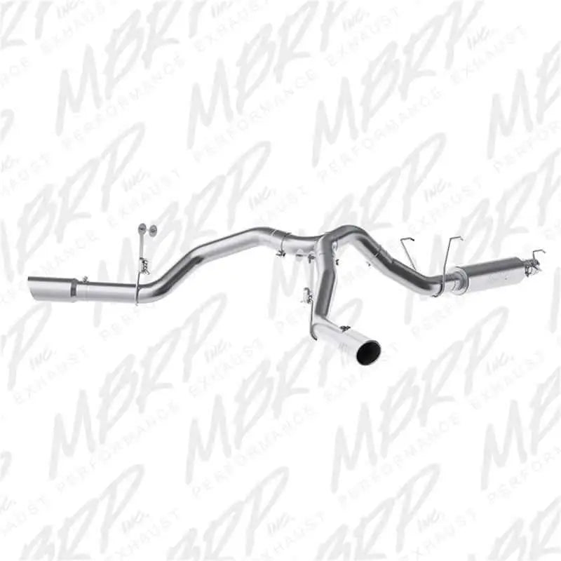 MBRP 14-16 Ram 2500 6.4L 4in 409 SS Dual Side Split Outlet Cat Back Exhaust s5151409