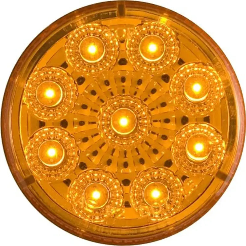 MCL50AB Optronics Led Miroflex 2'Rnd;9 Diode;Amber o24mcl50ab