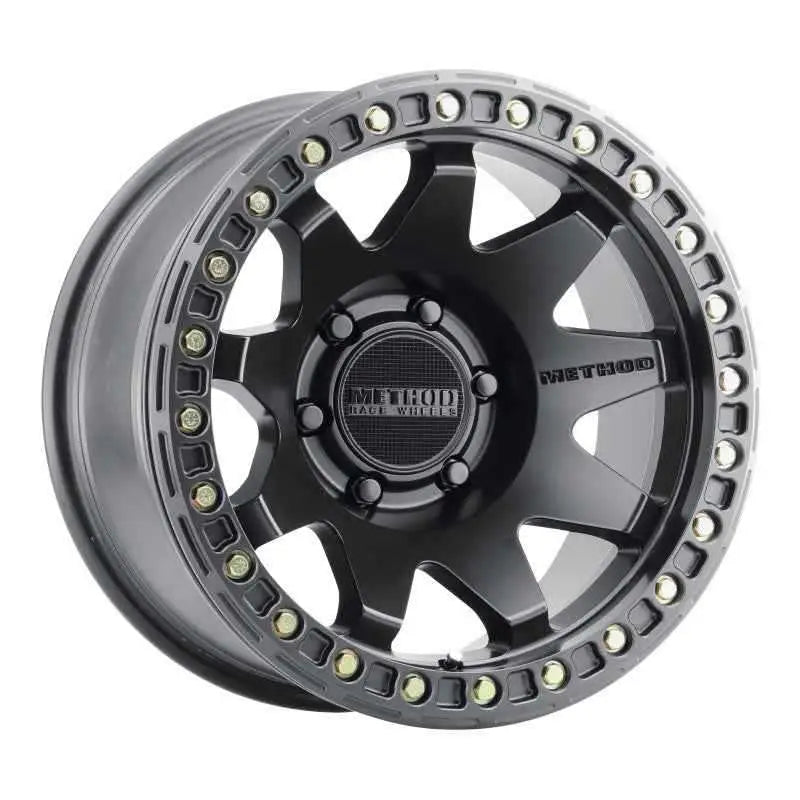 Method MR108 17x9 -44mm Offset 6x5.5 106.25mm CB Matte Black w/BH-H24125-38 Wheel mr10879060544b