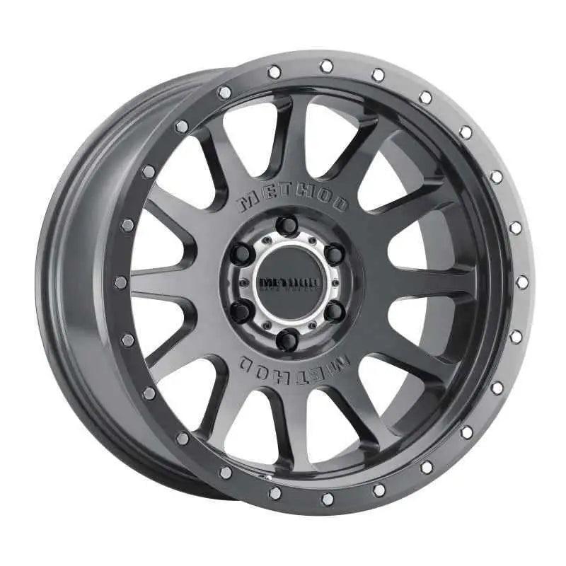 Method MR605 NV 20x10 -24mm Offset 6x135 87mm CB Gloss Titanium Wheel mr60521016824n