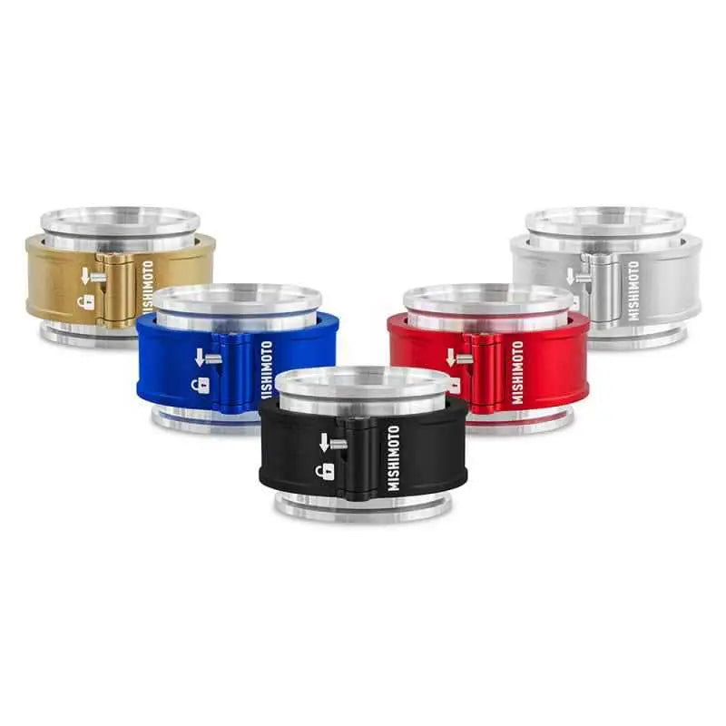 Mishimoto 2.5in Quick Release Clamp Assembly - Black mmclamp-qd-25bk