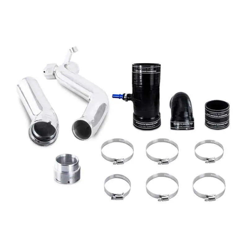 Mishimoto 2019+ Ford Ranger 2.3L Intercooler Pipe & Boot Kit - Polished mmicp-rgr-19kp