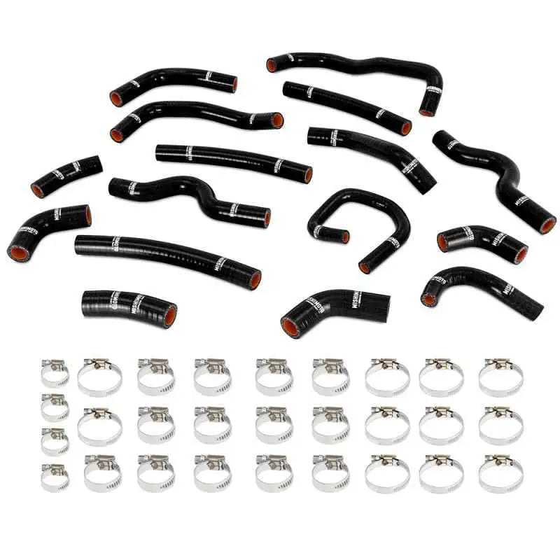 Mishimoto 92-97 Land Cruiser 4.5L I6 Silicone Radiator Hose Kit - Black mmhose-lcr-99hhbk
