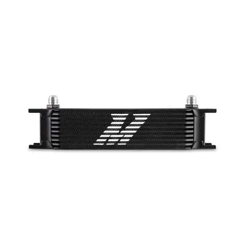 Mishimoto Universal -8AN 10 Row Oil Cooler - Black mmoc-10-8bk