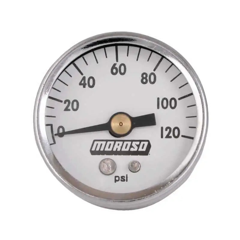 Moroso Oil Pressure Gauge - 0-120lbs - 1.5in Diameter 89611
