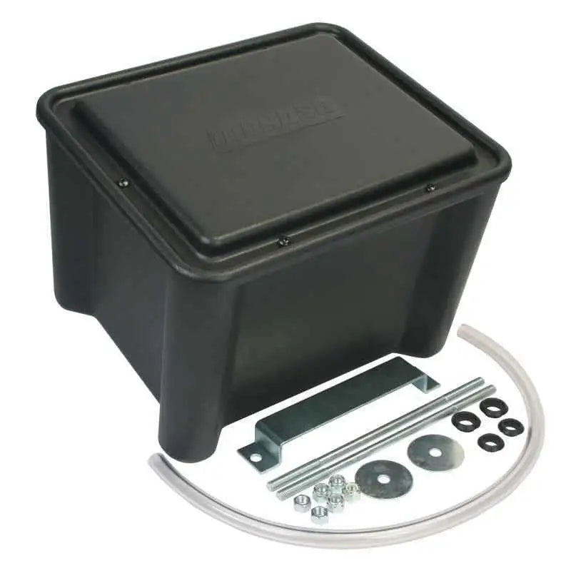 Moroso Sealed Battery Box Black w/Mounting Hardware - Black 74051