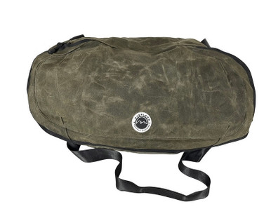 Ford Bronco / Bronco Sport Large Duffle With Handle And Straps - 16 Waxed Canvas by Overland Vehicle Systems