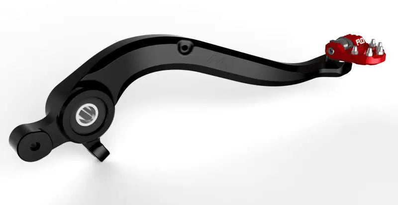 MXBP-523RED Flo Motorsports Folding Tip Brake Pedals Red wps-122-91523r