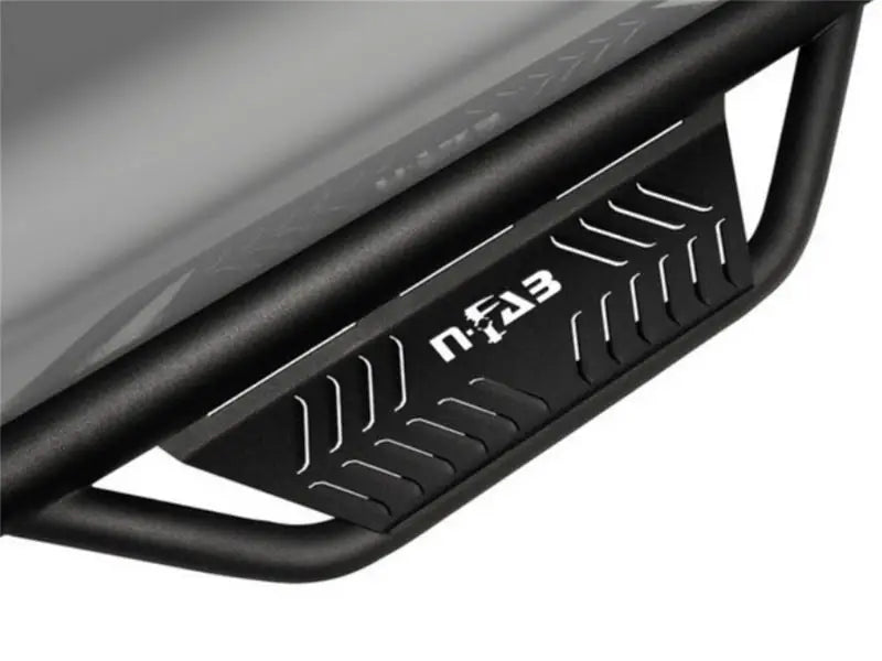 N-Fab Podium LG 07-16 Toyota Tundra Double Cab 6.5ft Bed - Tex Black - Bed Access - 3in hpt0792qc-6-tx