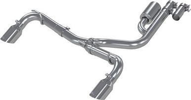 Ford Bronco 2.5" Resonator Stainless Steel Back Dual Split Rear by MBRP