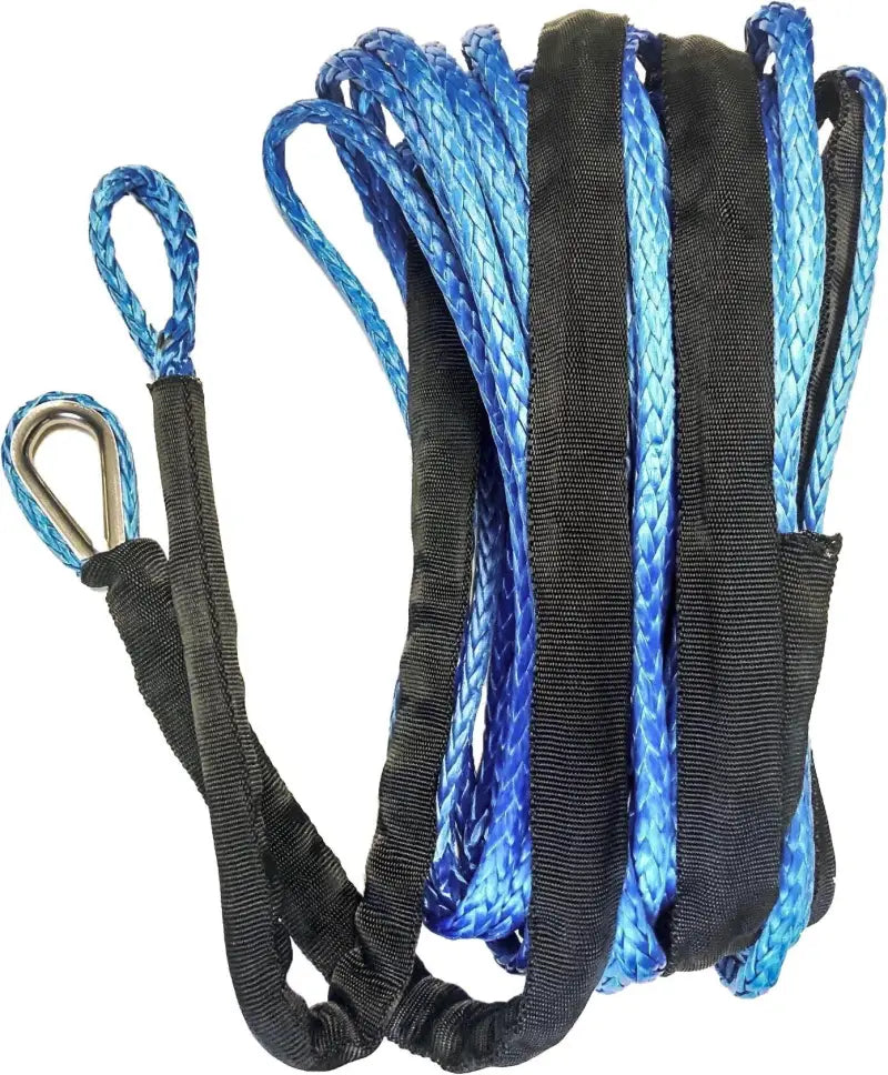 Open Trail 700-1150 Synthetic Winch Rope 1/4" Diameter X 50 Ft. Blue wps-57-0676