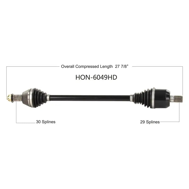 Open Trail HON-6049HD Hd 2.0 Axle Rear Hon wps-501-046049