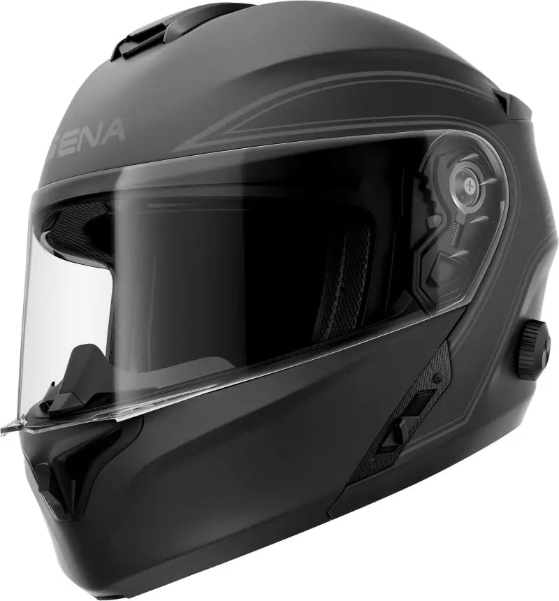 Outrush Flip Up Bt Helmet Matte Black Xl wps-843-02054x