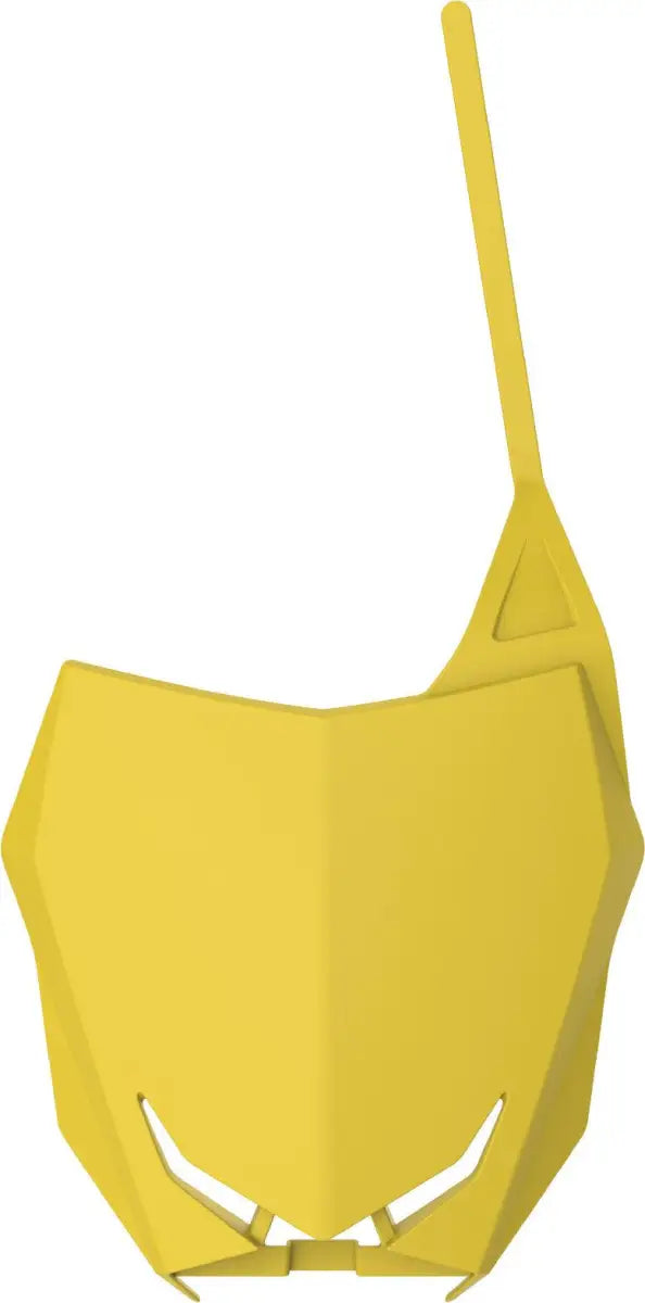 Polisport 8666100001 Front Number Plate Yellow wps-64-06650