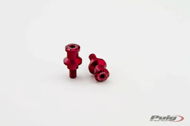 Puig 5924R Swingarm Spools Hi-Tech 10Mm Red 2/Pk wps-561-4002r