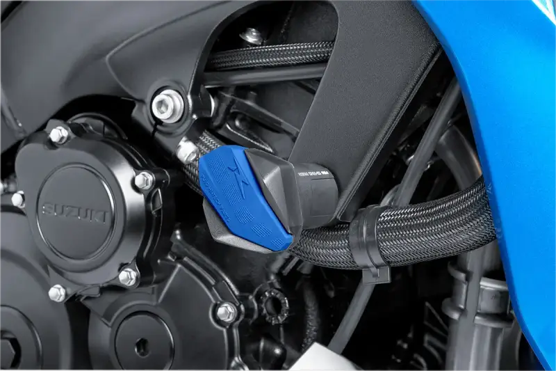 Puig 6378A Frame Slider R12 End Blue wps-561-06378b