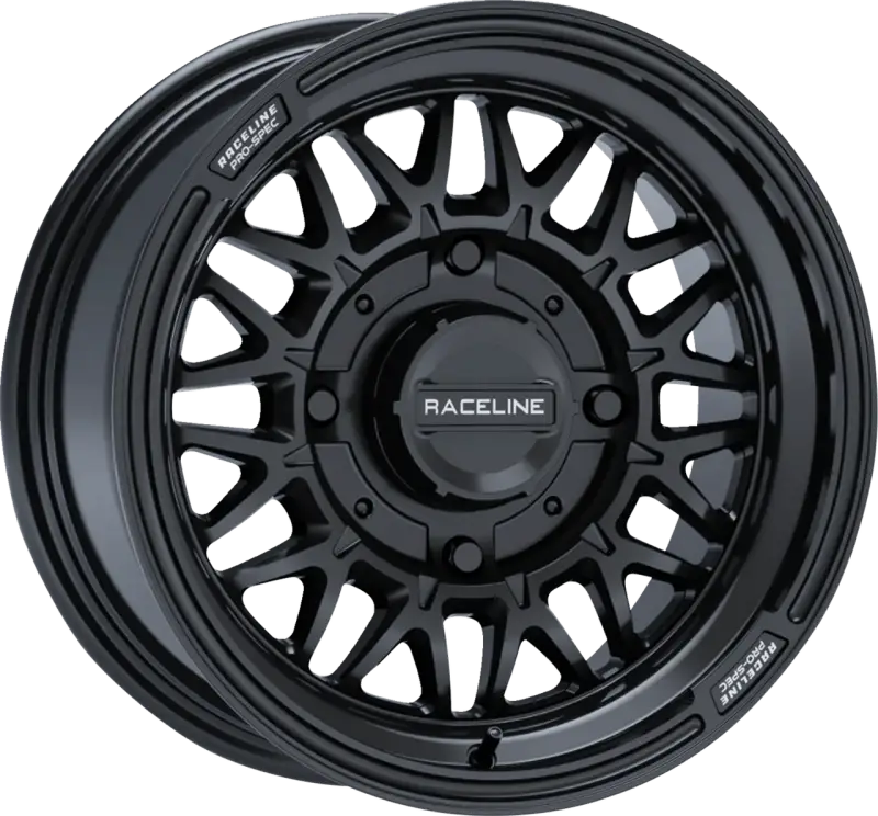 Raceline A13GB-57056+10 Raceline Omega 15X7 4/156 5+2 (+10Mm) Gloss Black wps-570-2083