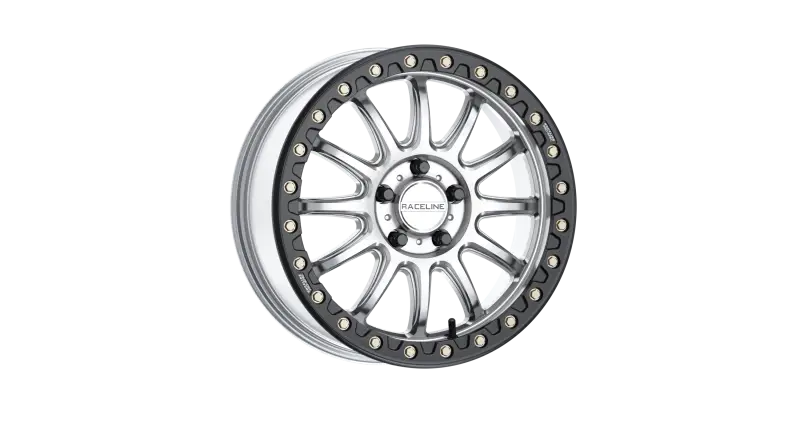 Raceline A14SB-77012+25 Alpha Bdlk 17X7 6/139.7 (+25Mm) Silver/Blk wps-570-2111
