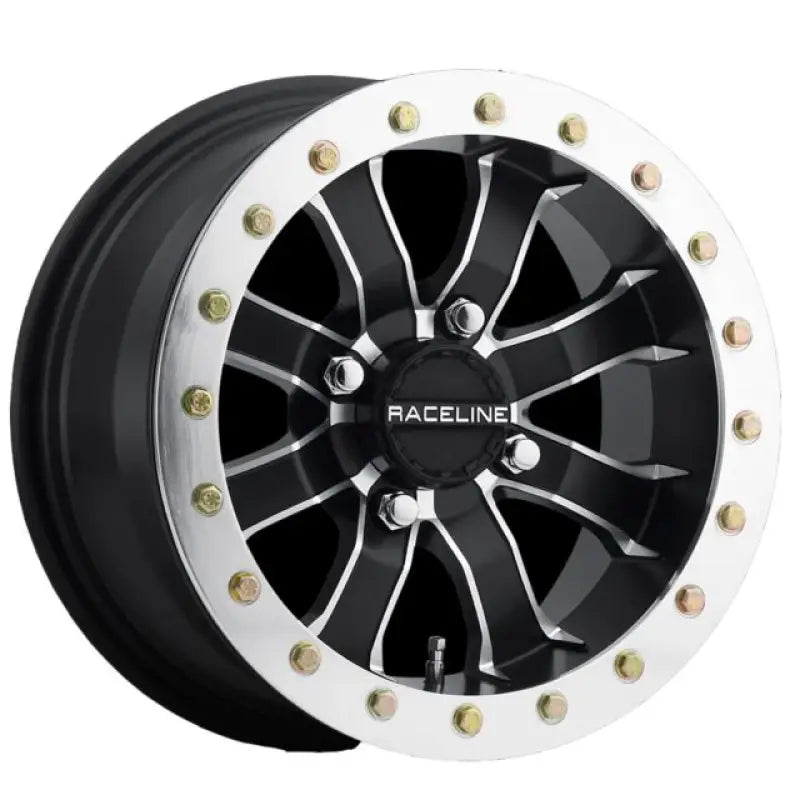 RBL-15R-A14-RING-16 Raceline Squad Bdlk Ring 15 Inch Red 16 Hole W/Red Decal wps-570-1800