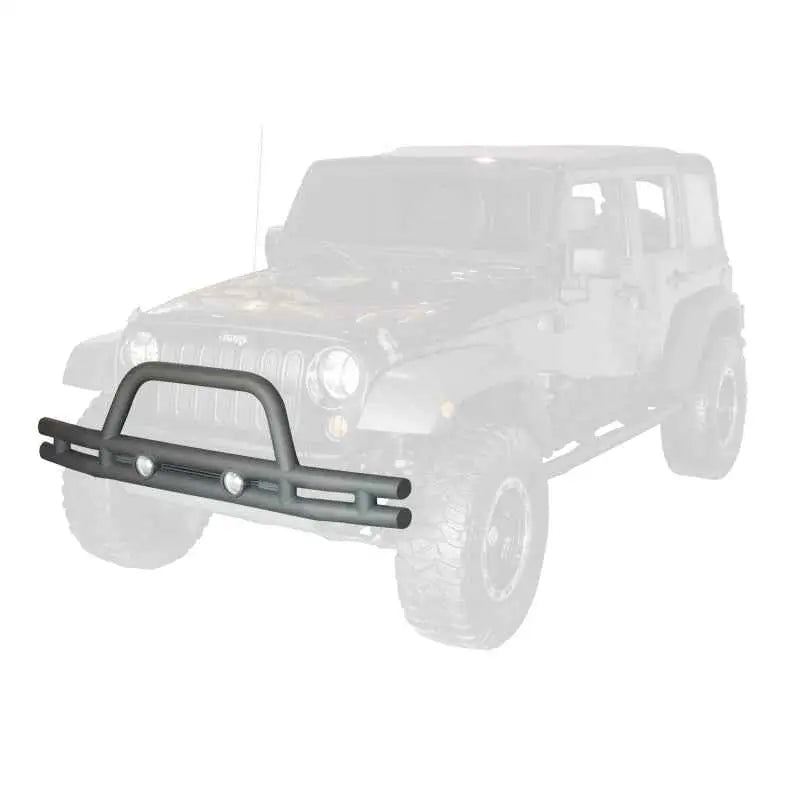 Rugged Ridge 3in Double Tube Front Bumper 07-18 Jeep Wrangler 11561-10