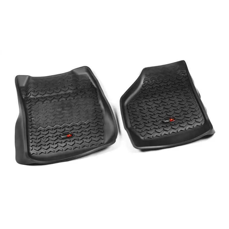 Rugged Ridge Floor Liner Front Black 1999-2007 Ford F-250 / F-350 Super Duty Regular / Extended 82902-07