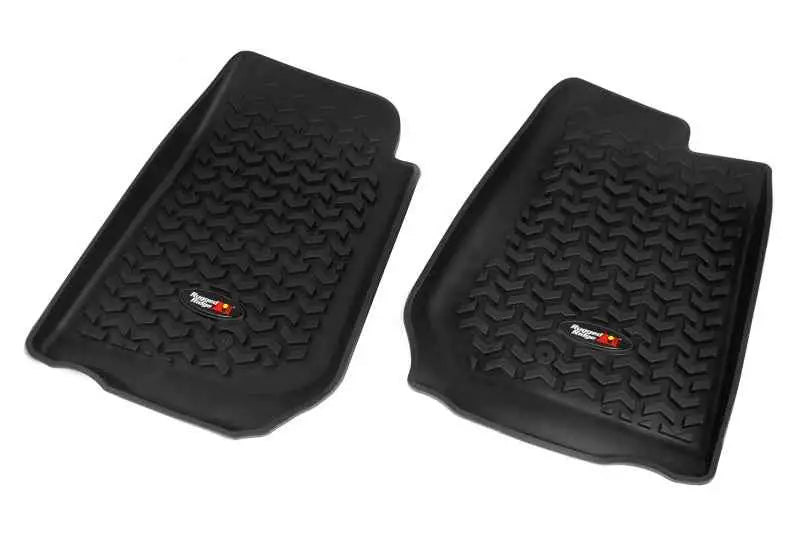 Rugged Ridge Floor Liner Front Black 2007-2018 Jeep Wrangler Unlimited JK 4 Dr 12920-02