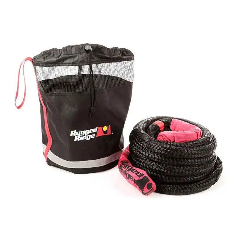 Rugged Ridge Kinetic Recovery Rope with Cinch Storage Bag 15104-30