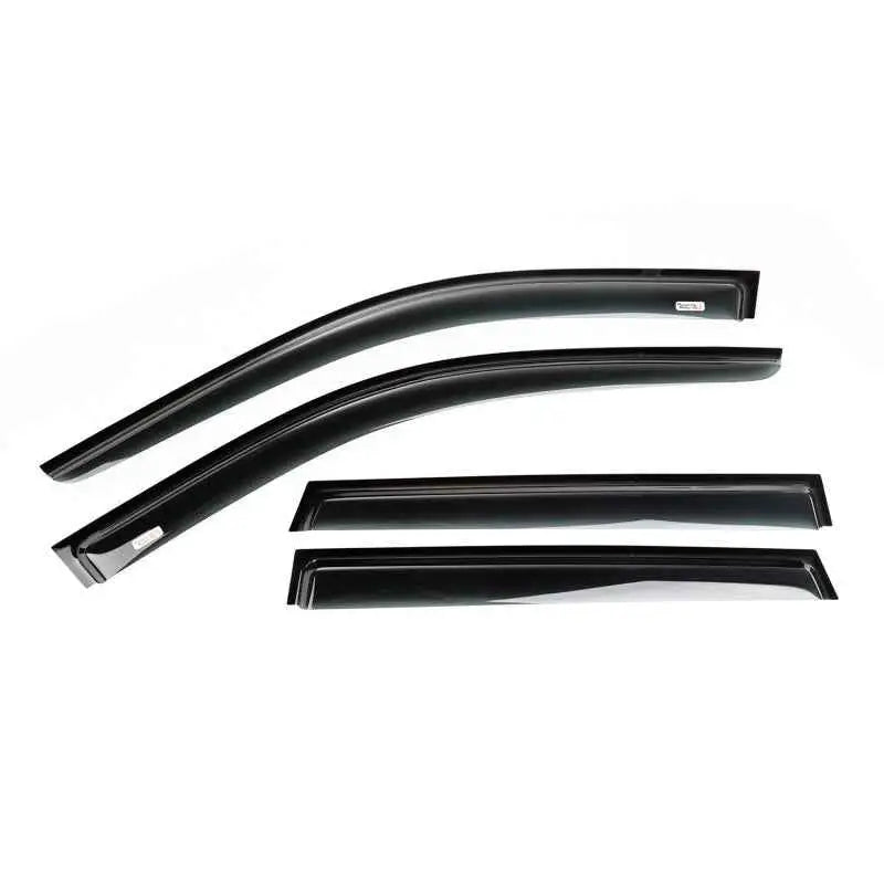 Rugged Ridge Window Visor 4-piece set Black 11-18 WK 11349-13