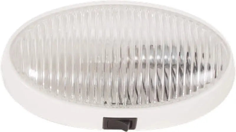 RVPL7C Optronics Porch Light Oval W/Switch; Clear o24rvpl7c
