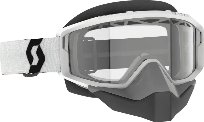 Scott 278606-0002043 Primal Snowcross Goggle White Clear Lens wps-51-5601
