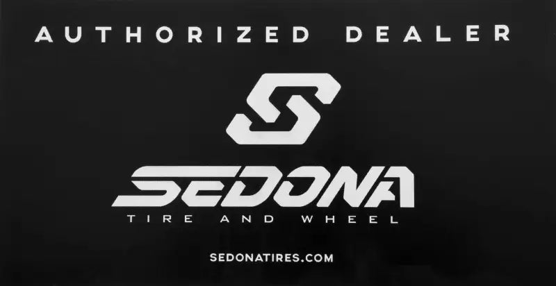 SEDONA DEALER Sedona Sedona Authorized Dealer Window Decal4.25" X 8.125" wps-99-8313