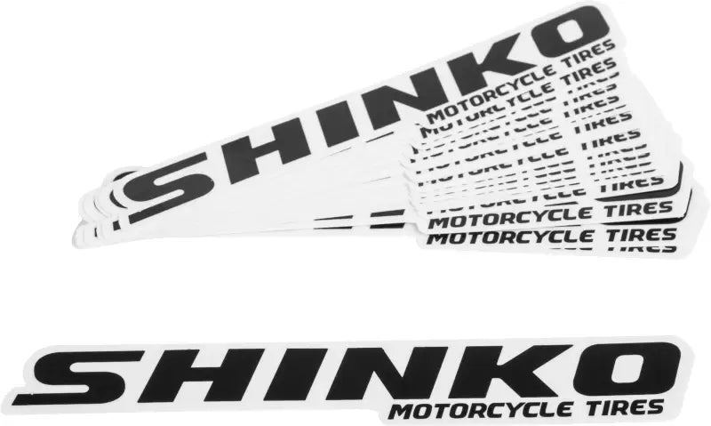 Shinko 87-8300B 6" Shinko Decal - Black Pack Of 20 wps-87-8300b