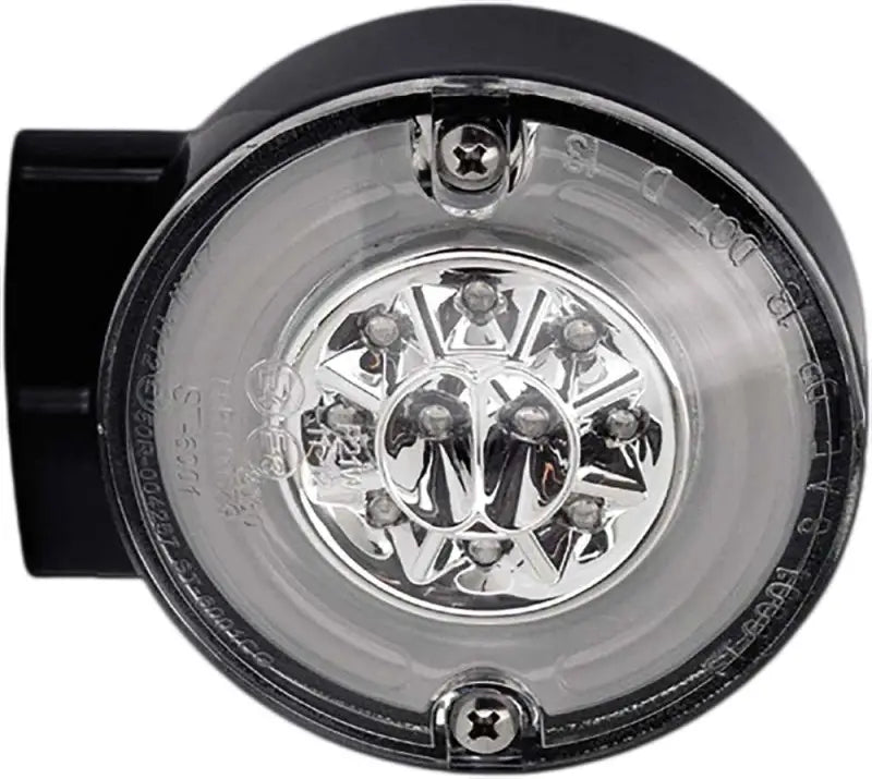 Single Function Rear Turn Signal Black W/Clear Lens wps-820-52406