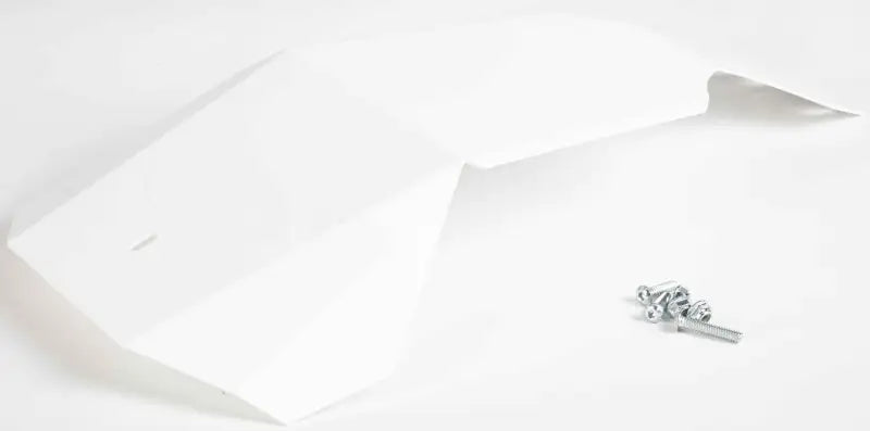 Skid Plate Wht For Axys Front Bumper S/M wps-241-26330w