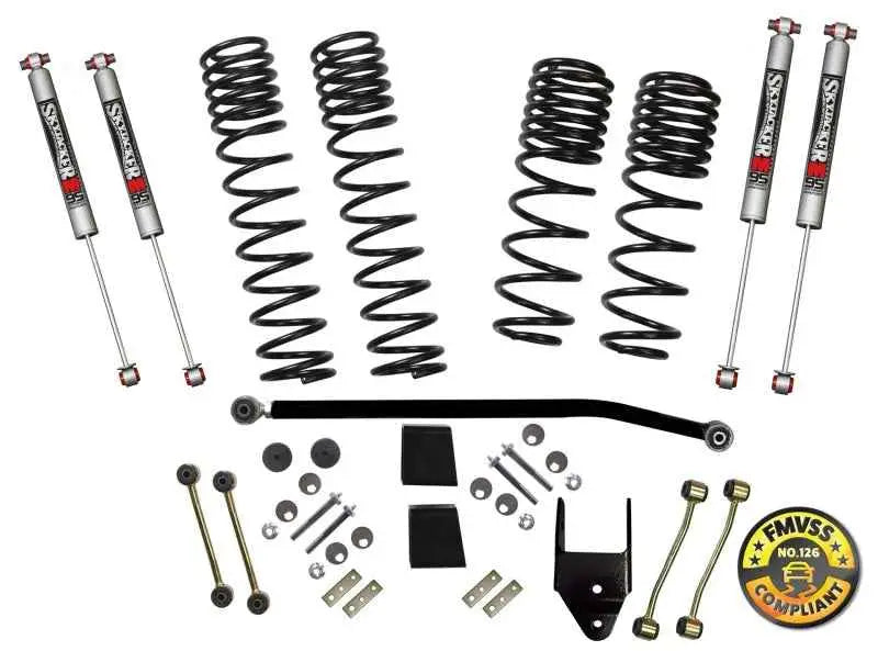 Skyjacker Long Travel 2 Stage 3.5in-4in Coil System 2018 Jeep Wrangler JL 4 Door 4WD (Rubicon) jl40rbpmlt