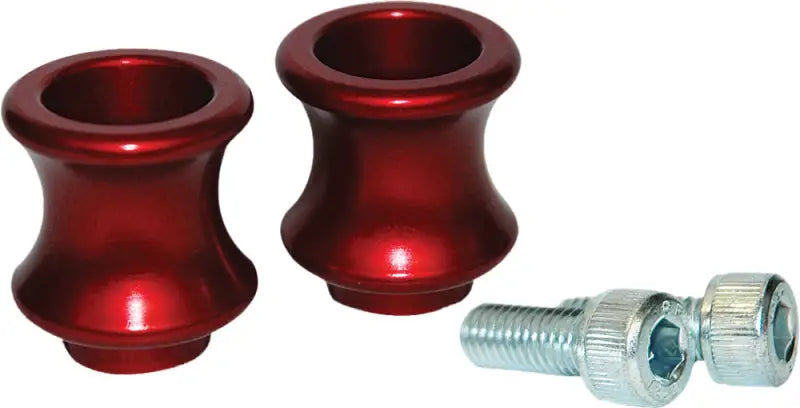 SP209R Swingarm Spools 8mm Red Hon wps-3-sp209r