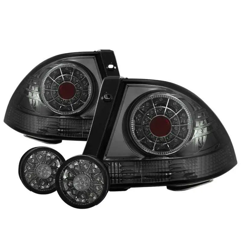 Spyder 01-03 Lexus IS300 LED Tail Lights w/Inner Trunk Lights - Smoke (ALT-YD-LIS300-LED-SET-SM) 5085054