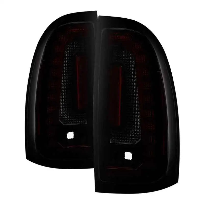 Spyder 05-15 Toyota Tacoma LED Tail Lights (Not Compatible w/OEM LEDS) - Smoke ALT-YD-TT05V2-LB-BSM 5085474
