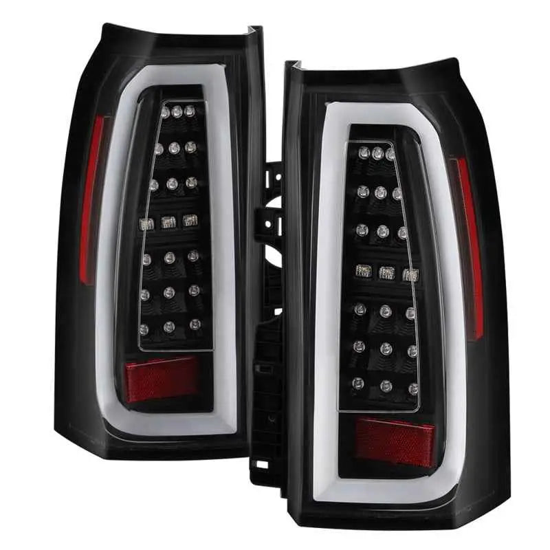 Spyder 15-17 GMC Yukon LED Tail Lights - Black (ALT-YD-GY15-LED-BK) 5085702