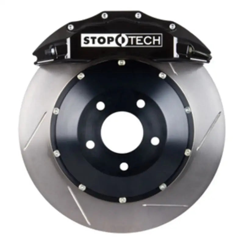 StopTech 00-03 BMW M5 Black ST-60 Calipers 355x32mm Slotted Rotors Front Big Brake Kit 83.135.6700.51